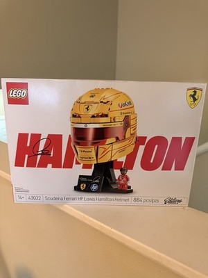 LEGO Editions Scuderia Ferrari HP Lewis Hamilton Helmet 43022 F1 Building Set