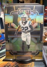 2023 Panini Select Concourse Jammie Robinson #15 Black & Gold Prizm Die-Cut...