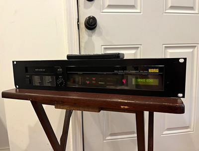KORG DRV-3000 Dual Channel Digital Multi-Effects Rack (FULLY TESTED)