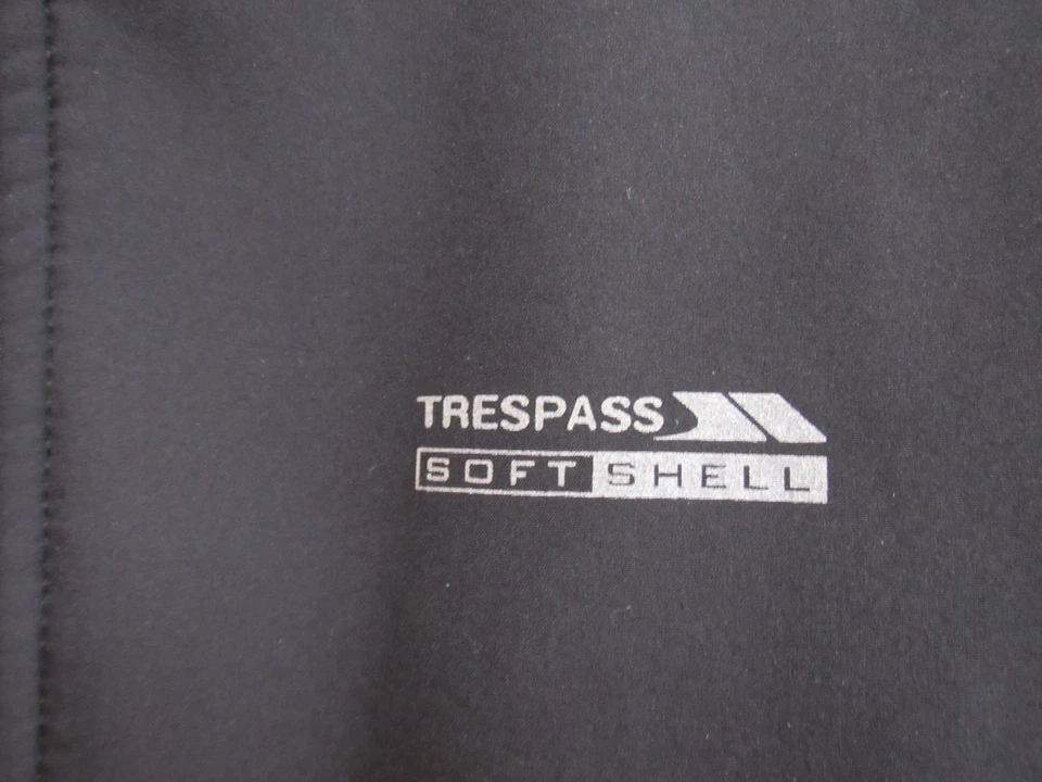 Chaqueta para mujer Trespass Soft Shell negra TP50 ligera resistente al viento XL Foto 2 de 4