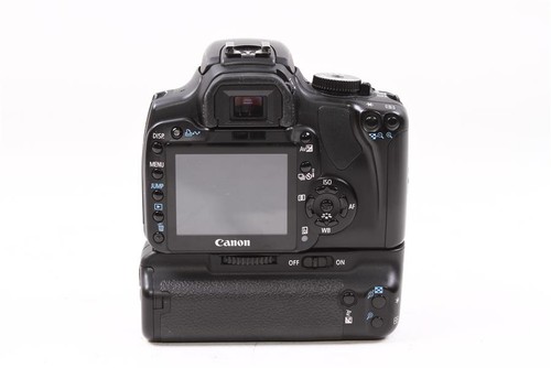 Used Canon Rebel EOS XTi Digital SLR Camera Body w/ BG-E3 Grip - Picture 3 of 9