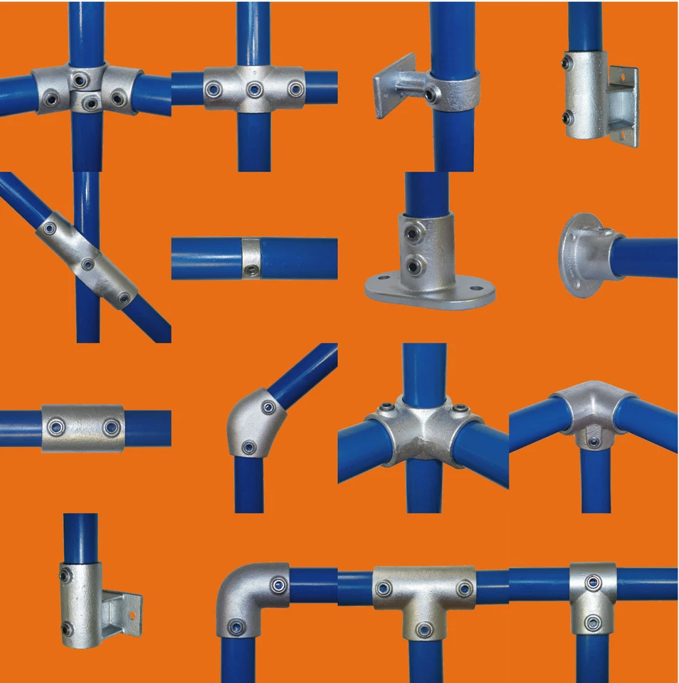 Tube Clamps - Pipe Fittings - Suit 26.9mm Outside Diameter Tube - 3/4" NB