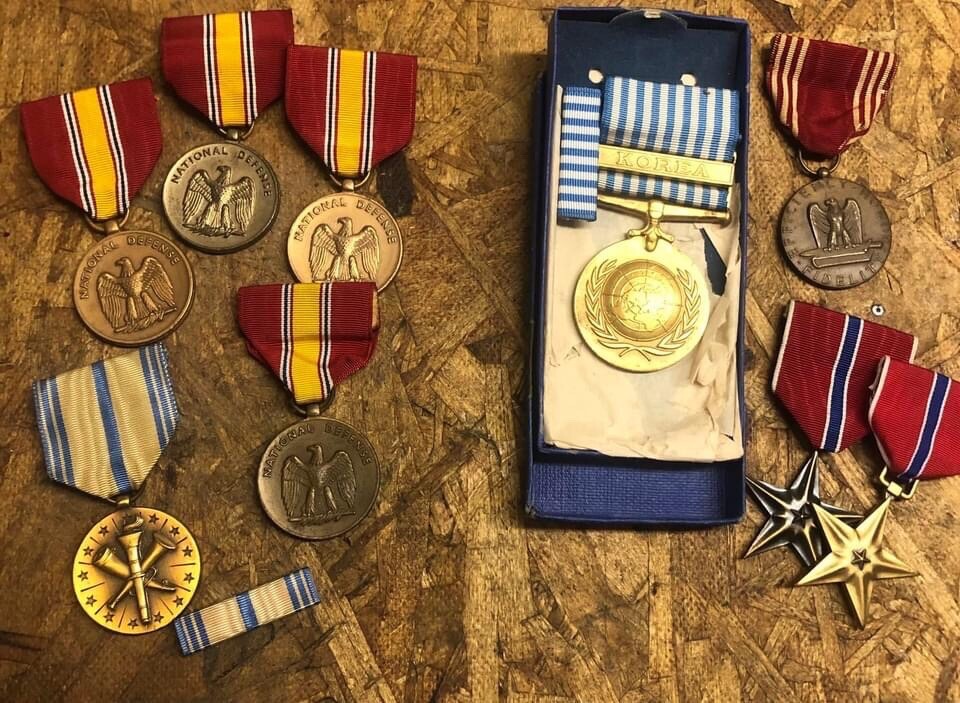US Military Medal Korean War Bronze Star Lot eBay