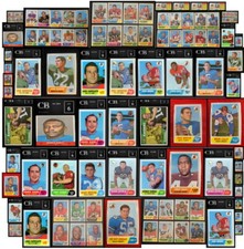 1968 Topps Football Cards-Some Stars AI Graded-Sharp and Clean-You Select One