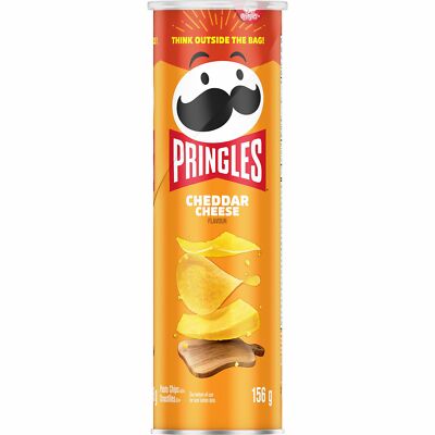 14 packs of Pringles Cheddar Cheese Flavor 156g each