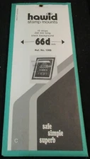 "HAWID" STAMP MOUNTS 66d MM 10 STRIPS GREEN PACK W/FREE SHIPPING!!!