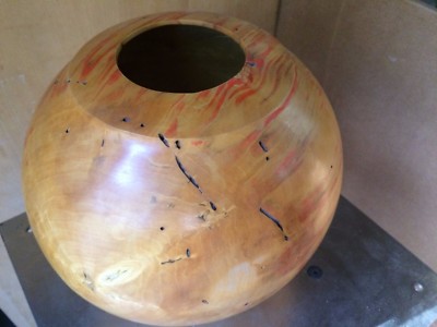 Beautiful & Authentic Hand Crafted John Dodge Meyer Box Elder Vase
