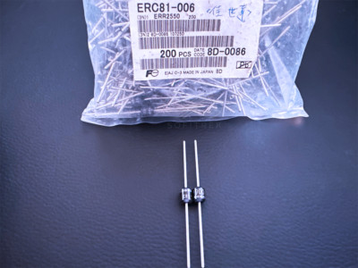 10Pcs ERC81-006 C81-006 FUJI Axial Power Switching Schottky Diode 60V 3A THT