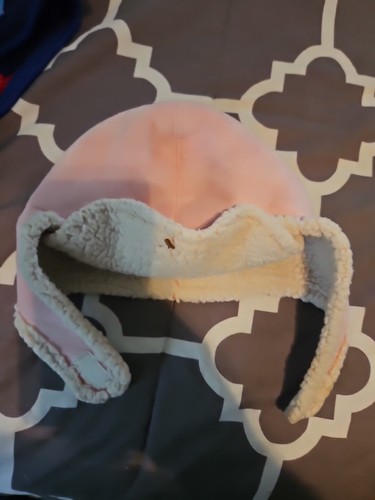 Sombrero de invierno rosa Oshkosh 12-24 vintage para bebé niña