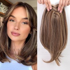 Hair Toppers for Women as Human Toppers Hair Pieces for Women with Thinning Hair