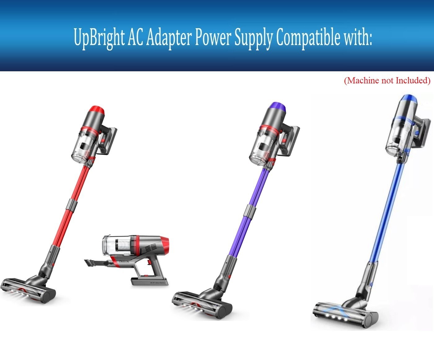 AC DC Adapter For ONSON EV696 MAX EV696Pro 4 in 1 Stick Cordless