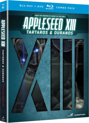 Appleseed XIII Tartaros & Ouranos Movie BLURAY/DVD w/ Slipcover (Out of Print)