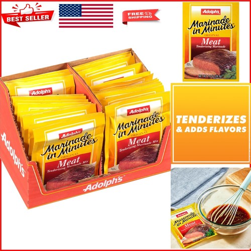 Gourmet Marinade in Minutes - Original Meat Tenderizer, Pack of 24, 1 Oz