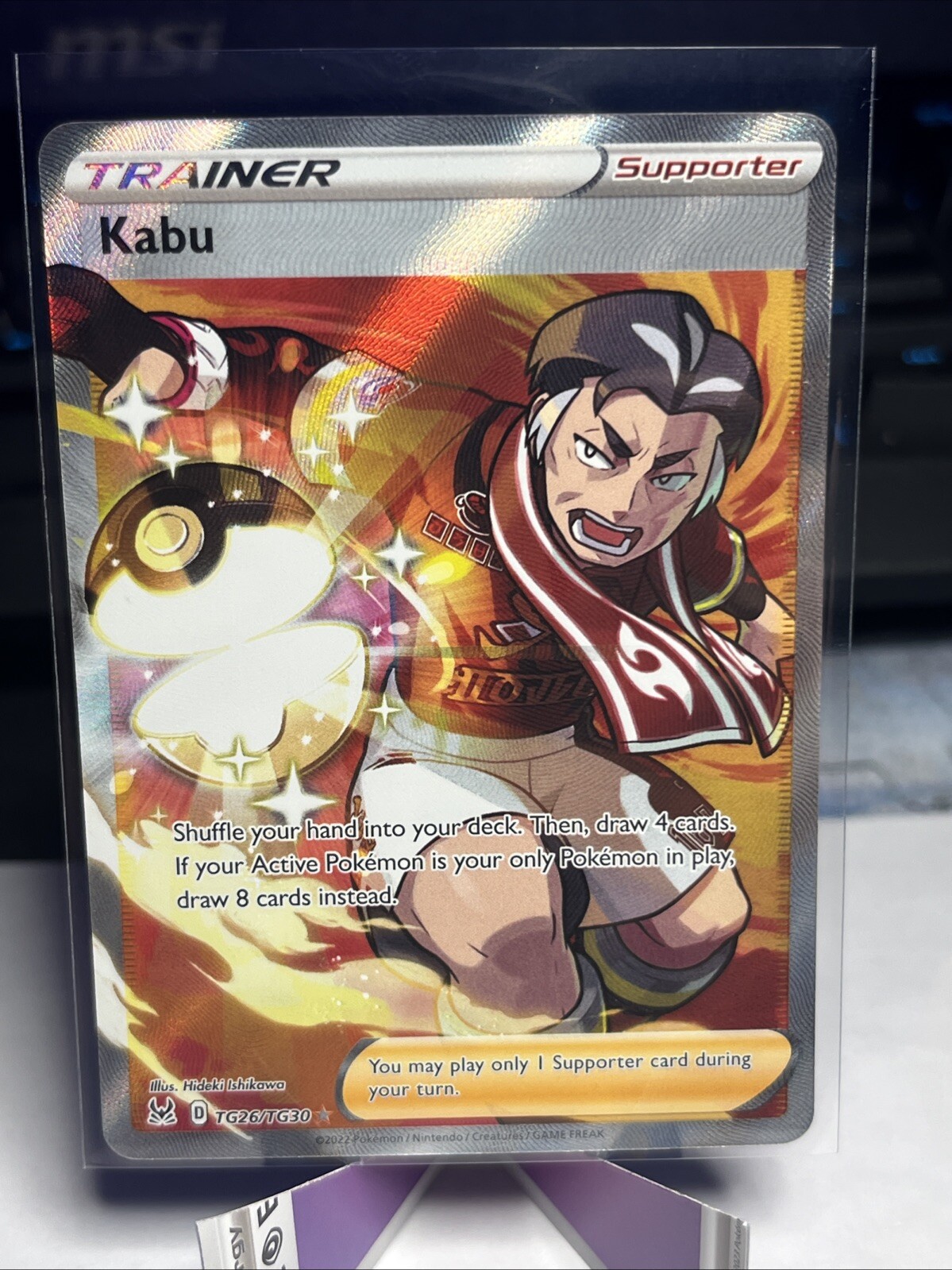 Kabu TG26/TG30 Lost Origin Trainer Gallery Full Art Pokemon Card Mint