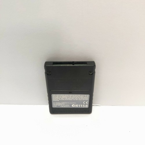 PS2 8 MB Black Memory Card SCPH-10020 Official Sony Playstation 2 OEM Authentic - Picture 2 of 2