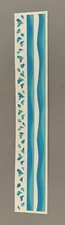 NEW!! Vintage 1997 Mrs. Grossman's Design Lines Stickers Water Splashes Waves