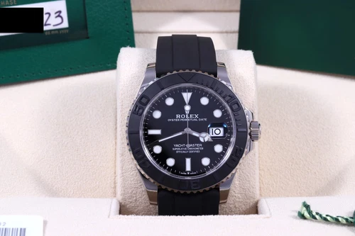Rolex 2023 Yacht-Master 42 White Gold Oysterflex Box/Papers/Card 226659