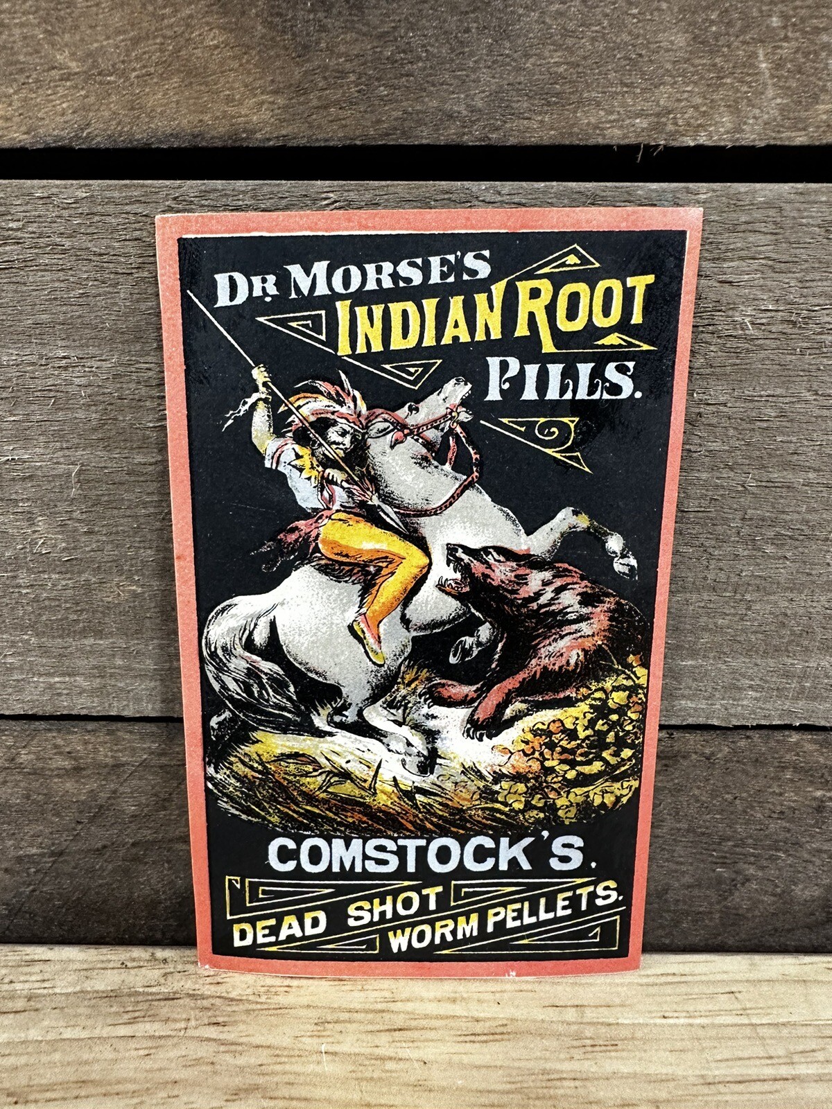 Antique DR. Morse’s Indian Root Pills Trade Card eBay