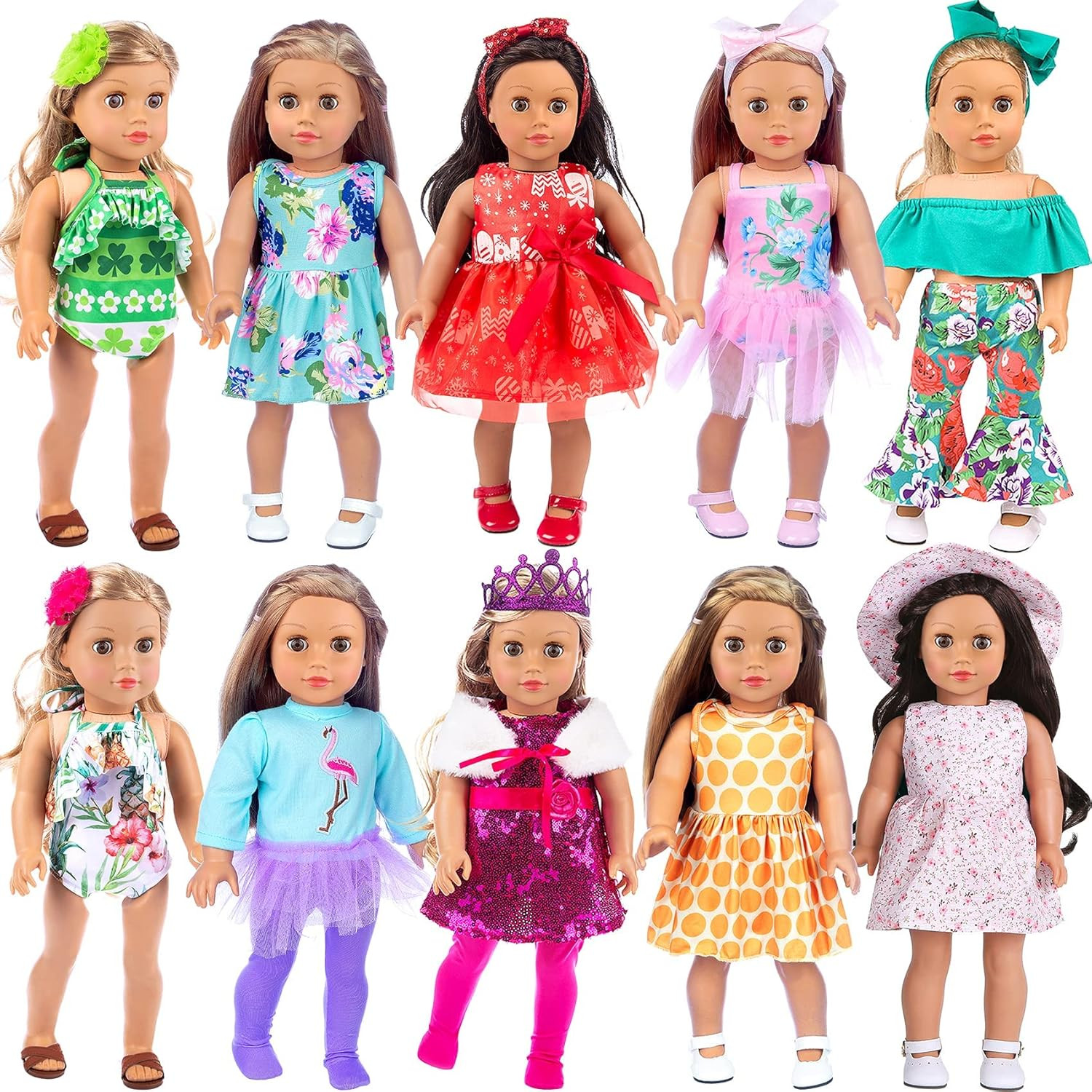 For 18 Inch Doll Clothes And Accessories - Doll Clo