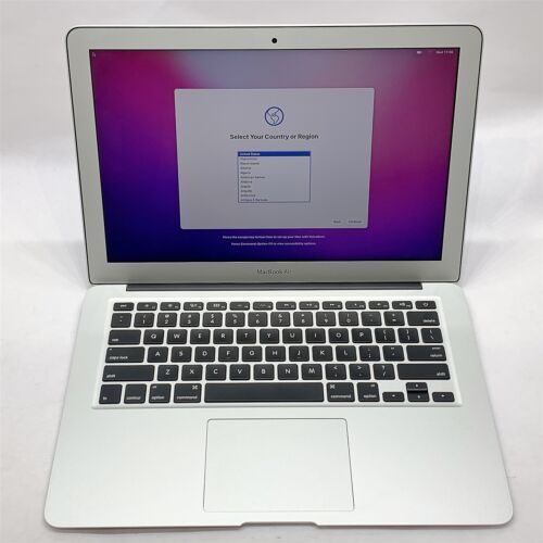 Apple MacBook Air 7,2 2015 A1466 i7 5650U 2.20GHZ 13" 8GB 256GB SSD OSX Monterey