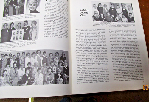 Mount Saint Joseph University - Mountings Spring 1975 libro de alumnas b11 - Imagen 4 de 4
