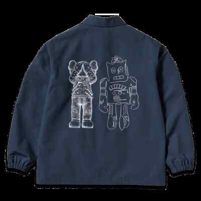 Borsa Tote Uniqlo X Kaws Collaboration - Set Da 2 Colori: Nero E Blu Navy - Cotone Giapponese