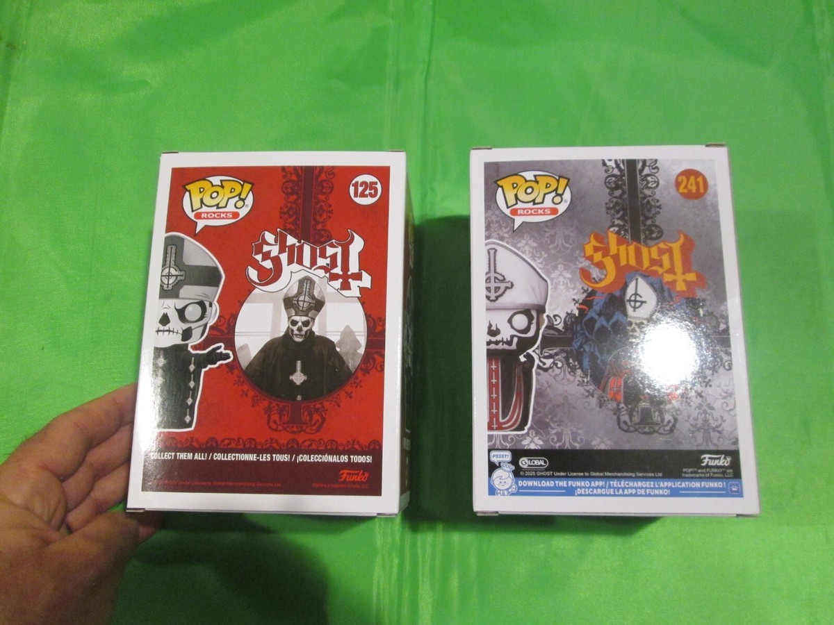 Ghost Funko Pop Funko Pop! GHOST - Papa Emeritus II #125 Signed By