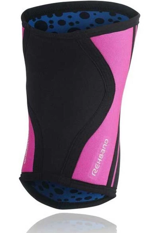 Manga de rodilla Rehband Rx 3 mm - negra/rosa Foto 3 de 3