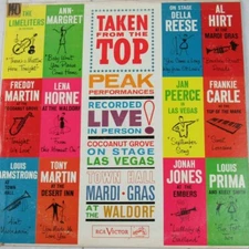 Taken From The Top, Peak Performances, Vinyl Record LP