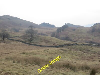 Photo 12x8 Large walled enclosure on the moors above Loch Fyne Garbhallt  c2013
