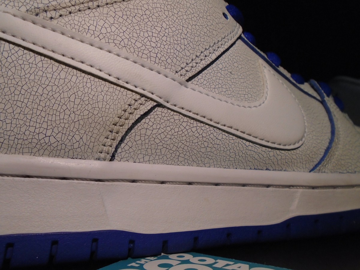 スニーカー Nike SB Dunk Low Premium White Game NIKE DUNK LOW PRO PREMIUM SB CRACKED LEATHER WHITE GAME