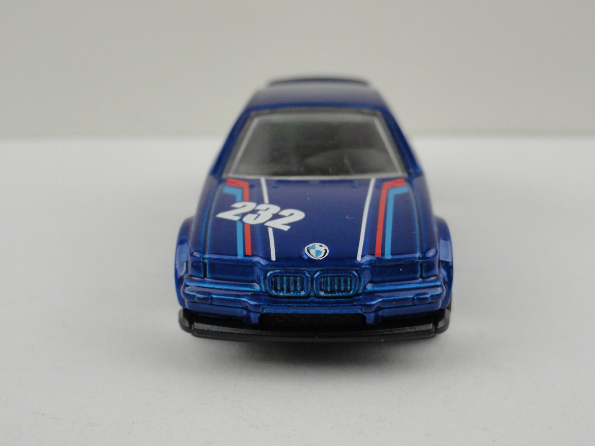 2015 Hot Wheels Race #146 '94 BMW E36 M3 GTR (Blue #232) - LOOSE