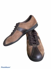 EASY SPIRIT Esoncue Women’s 10.5N (Narrow) Brown Leather Lace Up Oxford shoes