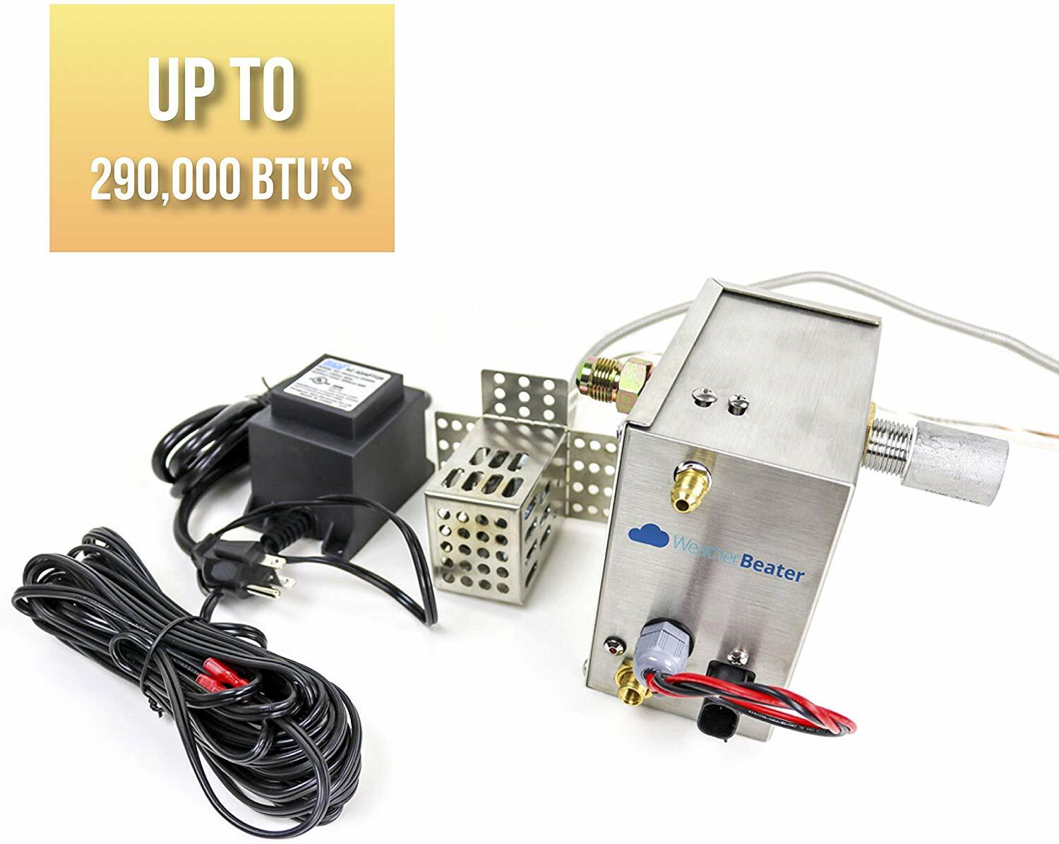 Electronic Flame Control Ignition Module NG or LP - Automatic Fire Pit Igniter