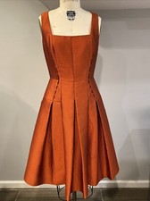 Carmen Marc Valvo Square Neck Dress Size 4