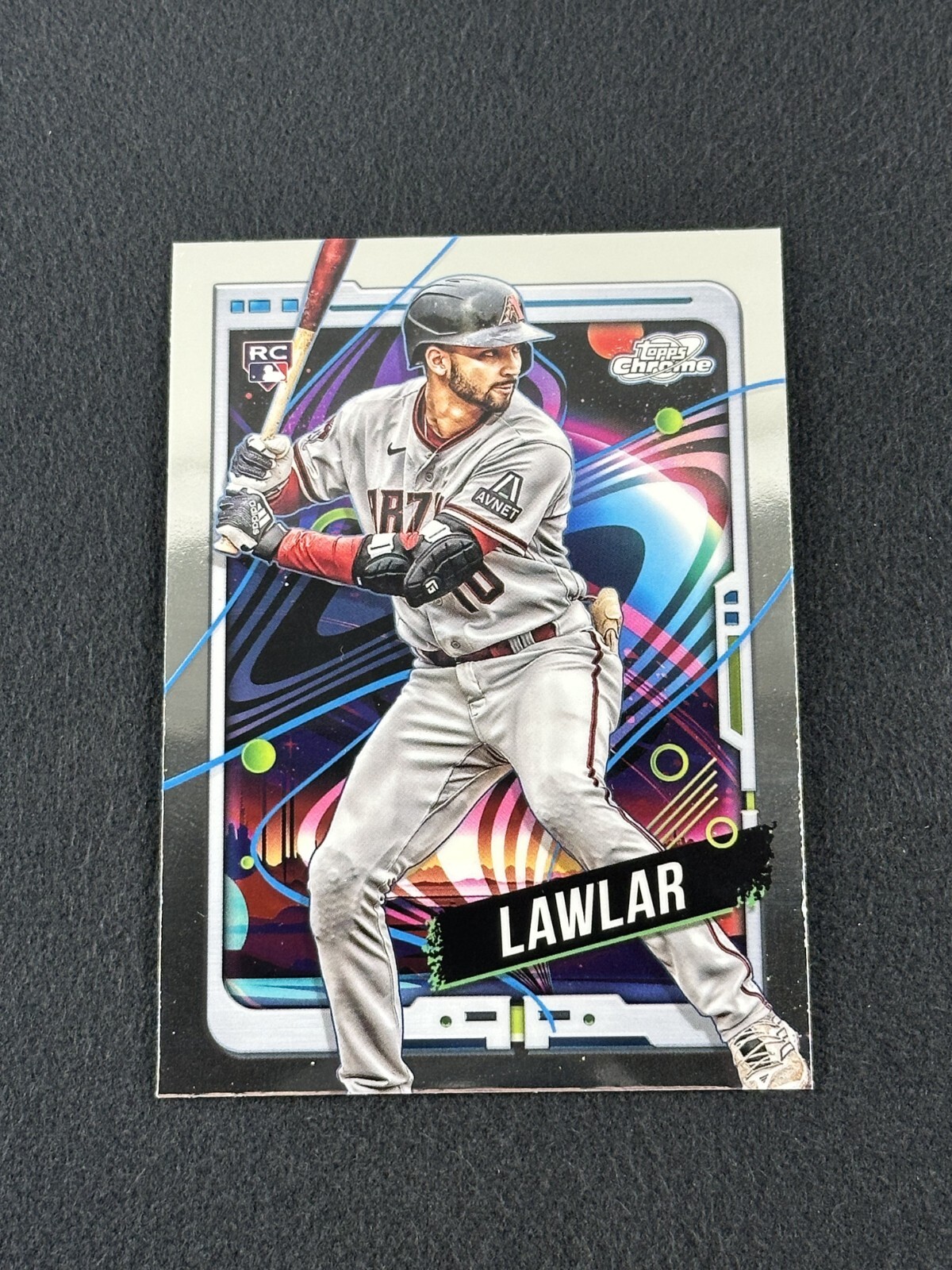 2024 Topps Cosmic Chrome JORDAN LAWLAR RC #5 Arizona Diamondbacks