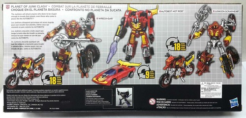 Transformers PLANET OF JUNK WRECK-GAR HOT ROD JUNKION SCRAPHEAP Toys Robots new - Picture 4 of 9