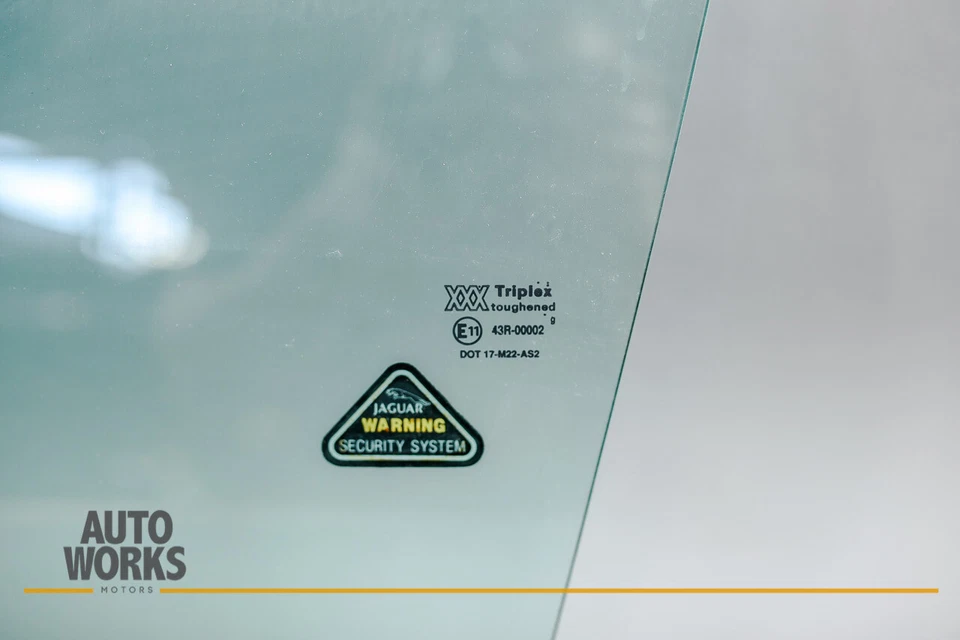 98-03 Jaguar XJ8 XJR Vanden Plas X308 Front Left Driver Side Window Glass OEM — 第 2/3 张图片