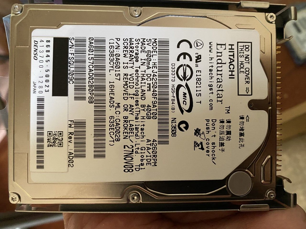 2007- 09 LEXUS LS460 LX570 UNLOCKED HARD DISC DRIVE HDD USA