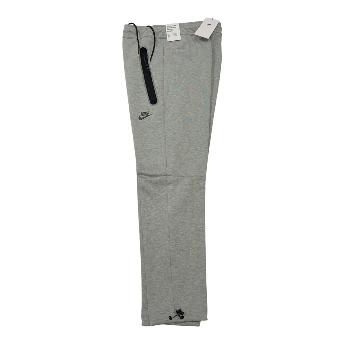 Nike Men's NSW TCH FLC Pant Dark Grey/Heather Black DQ4312-063 | eBay