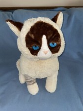 Gund Grumpy Cat 22" Plush Large Stuffed Animal Fluffy Soft Cat Jumbo Blue Eyes