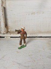 Vintage Manoil Barclay Metal Lead Toy Soldier Bugler - Dimestore Toy Soldier