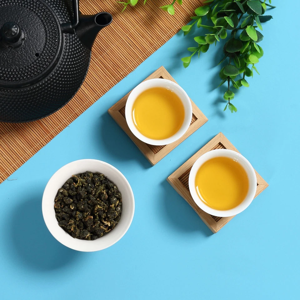 GOARTEA 250g Premium Taiwan Dongding Oolong Té Montaje Alto Tung-ting Verde Suelto Foto 4 de 4