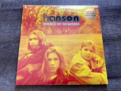 #ad Hanson Middle Of Nowhere Vinyl 2LP Album Limited Edition Orange Green NEW $69.95