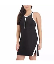 Black Sage Ladies' Lined Stretch Active Dress with Built In Shorts Size Small