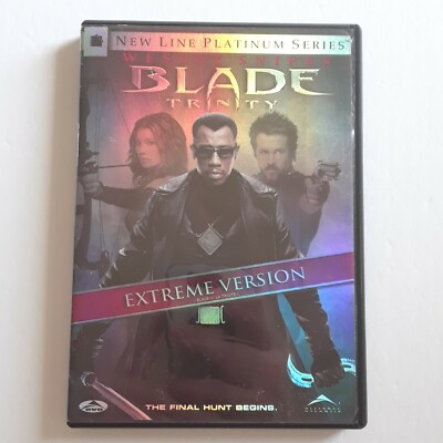 Blade: Trinity Extreme Version (DVD, 2005, 2-Disc Set)