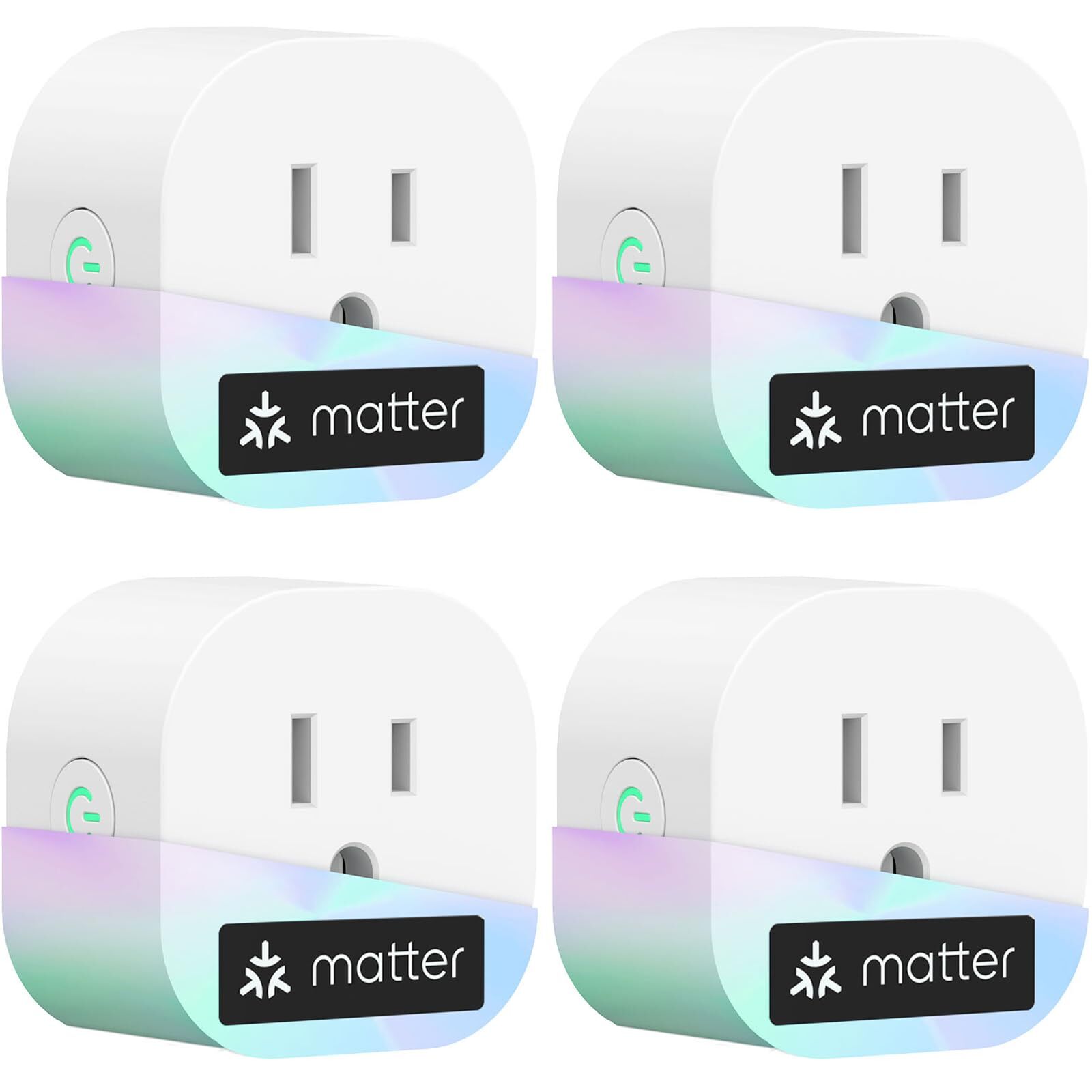 Matter Smart Plug Mini, FFS Easy Setup, 100% Privacy Smart Outlet, Compact Si...