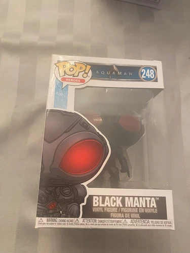 Funko Pop  Black Manta Heroes  Figure #248