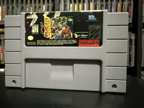 Jim Lee's Wild Cats C.A.T.S. Covert Action Team Super Nintendo SNES