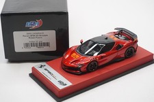 1/43 BBR FERRARI SF90XX STRADALE ROSSO FUOCO RED LEATHER BASE  LE10  N MR